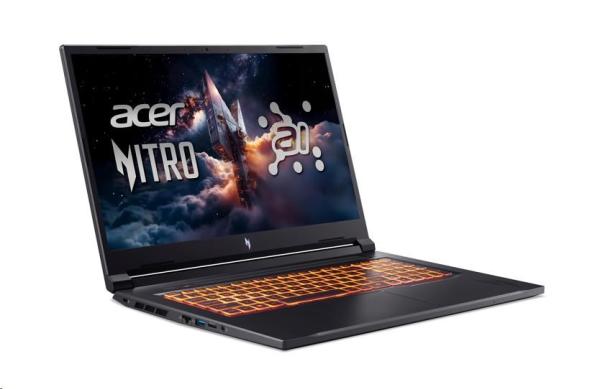 Acer Nitro V 17/ ANV17-41-R4CC/ R5-240/ 17, 3"/ FHD/ 16GB/ 1TB/ RTX 4050/ bez OS/ Black/ 2R1