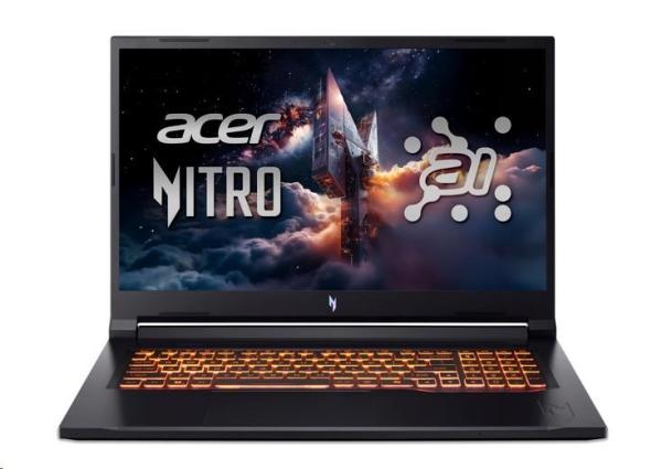 Acer Nitro V 17/ ANV17-41-R3YC/ R7-260/ 17, 3"/ FHD/ 32GB/ 1TB/ RTX 4050/ W11H/ Black/ 2R