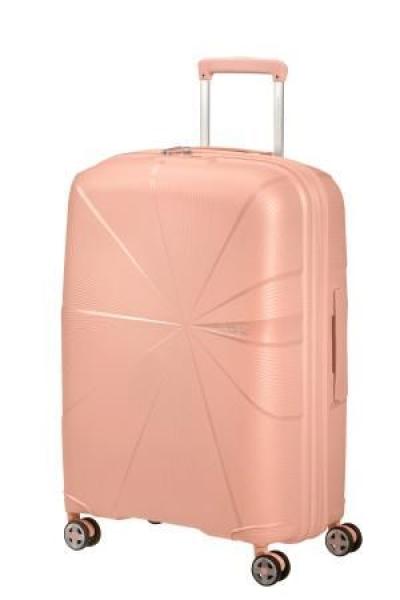 <p>American Tourister Starvibe SPINNER 67 24 EXP TSA PEACH< p>
