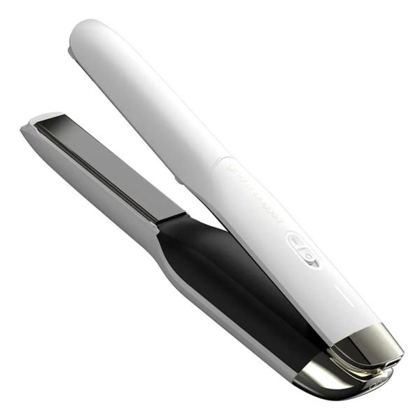 GHD Unplugged žehlička na vlasy,  bezdrátová,  USB-C,  automatické vypnutí,  bílá