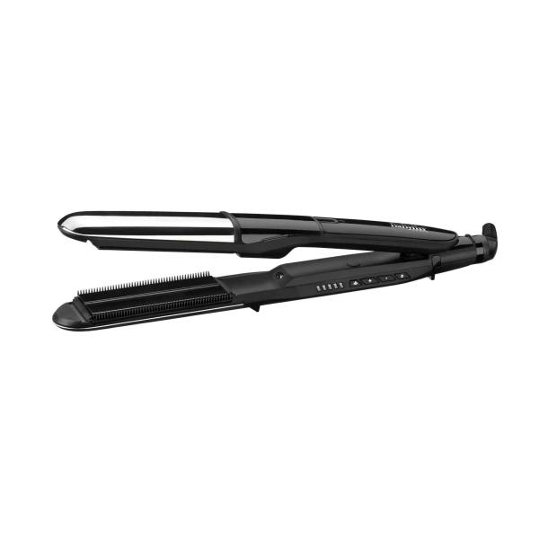 BAZAR - BaByliss ST496E žehlička na vlasy,  5 teplot,  LED indikátor,  napařování,  černá /  stříbrná - Poškozený obal