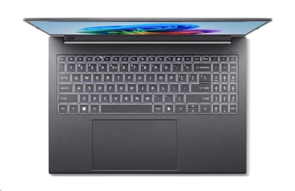 ACER NTB Aspire 16 AI (A16-11M-X18U), QSnapX X1-26100, 16"WUXGA, 16GB, 512GB SSD, QAdreno, W11H, Gray3