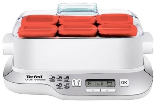 BAZAR - Tefal YG660 jogurtovač,  600 W,  6 nádob,  bílá - poškozený obal
