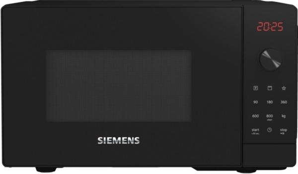 BAZAR - Siemens iQ300 FE023LMB2 mikrovlnná trouba,  800 W,  talíř 27 cm,  funkce grill,  černá - poškozený obal