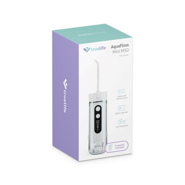 TrueLife AquaFloss Mini M50 - ústní sprcha - bílá11