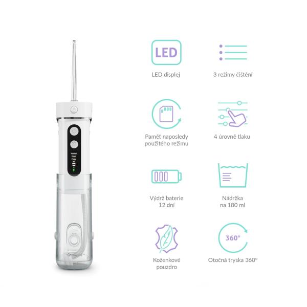TrueLife AquaFloss Mini M50 - ústní sprcha - bílá1