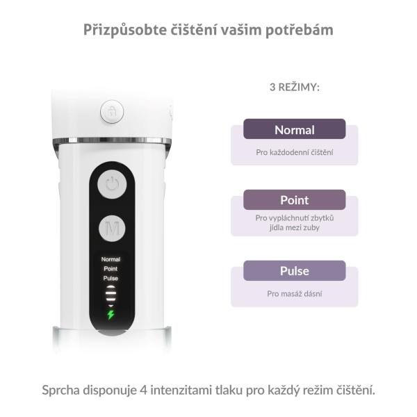 TrueLife AquaFloss Mini M50 - ústní sprcha - bílá2