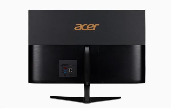 BAZAR - ACER PC AiO Aspire C24-1800,  i3-1305U, 23, 8" FHD, 8GB, 512GB M.2 SSD, IrisXe, ESHELL, USB KB+mouse, black - Poškozený o2