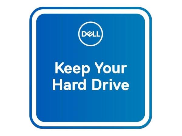 DELL Rozšírenie záruky - 3 ročná záruka na ponechanie disku v prípade opravy pre Pro Desktops  ALL