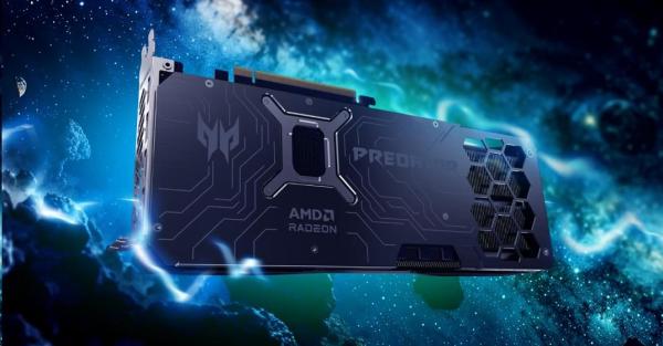 ACER Grafická karta Predator BiFrost Radeon RX 9070 OC,  16GB,  2.7 GHz8