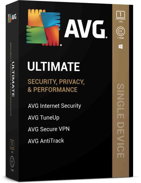 _Nová AVG Ultimate pro Windows na 1 zariadení počas 1 roka