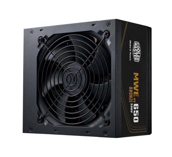 Cooler Master zdroj MWE Bronze 650W V3,  120mm,  80+ Bronze