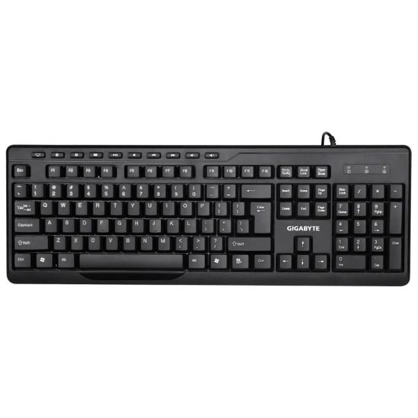 GIGABYTE Set klávesnice + myš GK-KM6300,  Drátová USB,  EN0