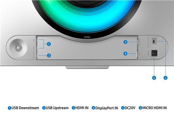 BAZAR - #SAMSUNG 49" Odyssey OLED G9(G95SC) Smart LS49CG950SUXDU-prohnutý, OLED, 5120x1440 Double QHD, 0, 03ms, 240Hz, HDMI, DP11