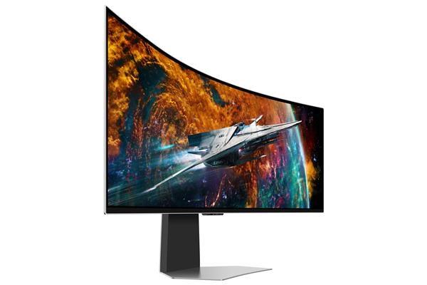 BAZAR - #SAMSUNG 49" Odyssey OLED G9(G95SC) Smart LS49CG950SUXDU-prohnutý, OLED, 5120x1440 Double QHD, 0, 03ms, 240Hz, HDMI, DP3