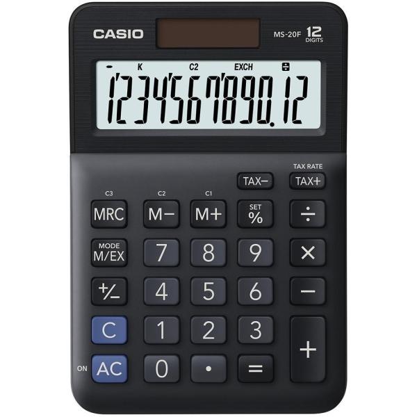 CASIO kalkulačka MS 20 F,  stolní kalkulátor