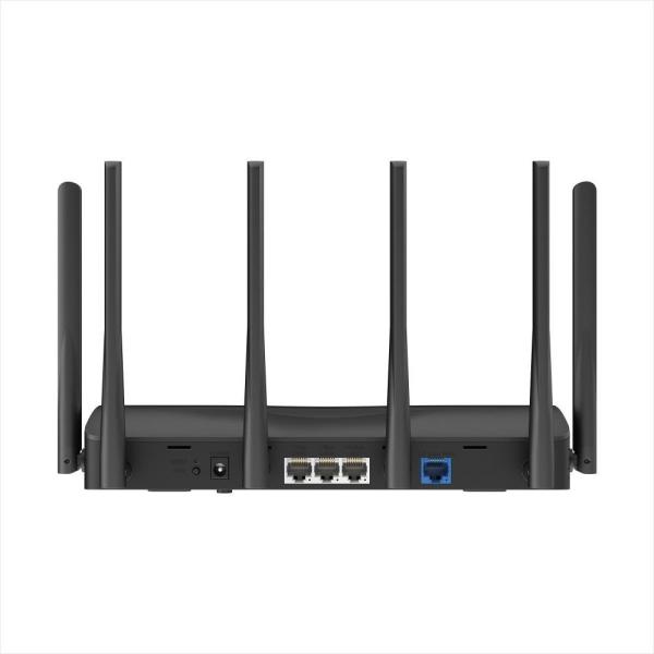 MERCUSYS MR37BE EasyMesh WiFi7 router (BE6500,  2, 4GHz/ 5GHz, 1x2, 5GbEWAN, 1x2, 5GbELAN, 2xGbE)1