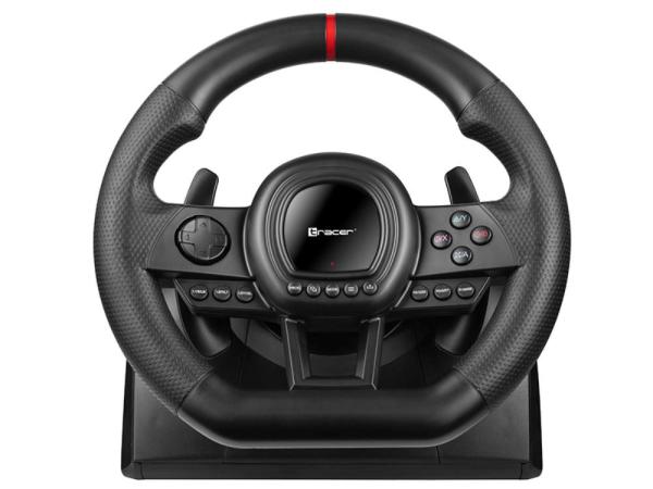 TRACER Volant SimRacer 6v1,  Volant,  Pedály,  Manuální převodovka,  černá1
