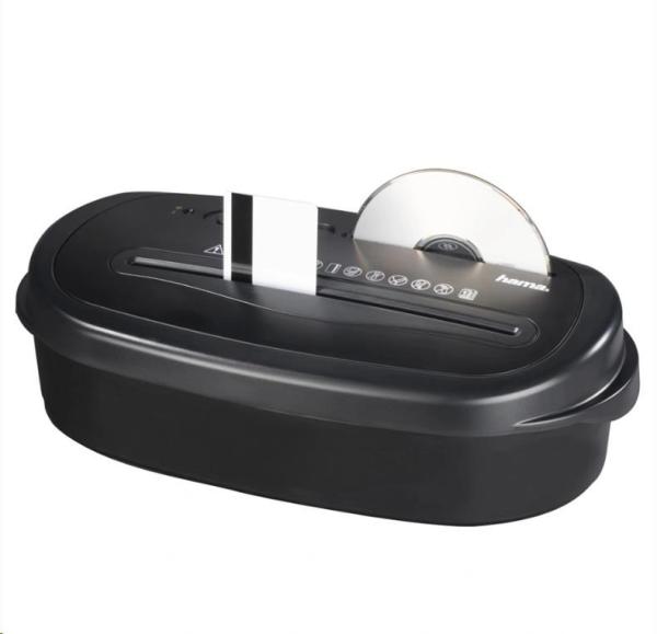 Hama Home X12CD, skartovačka, krížový rez, 12 listov, stupeň utajenia P-42