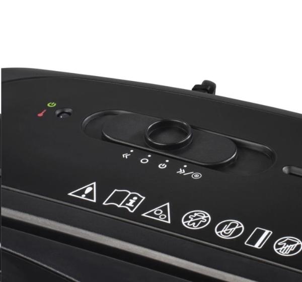 Hama Home X12CD, skartovačka, krížový rez, 12 listov, stupeň utajenia P-43