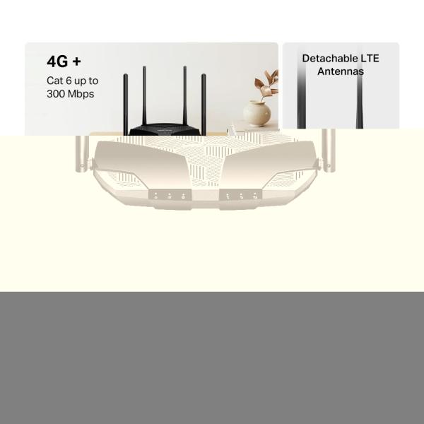 Mercusys MB235-4G AC1200 4G+ LTE WiFi router