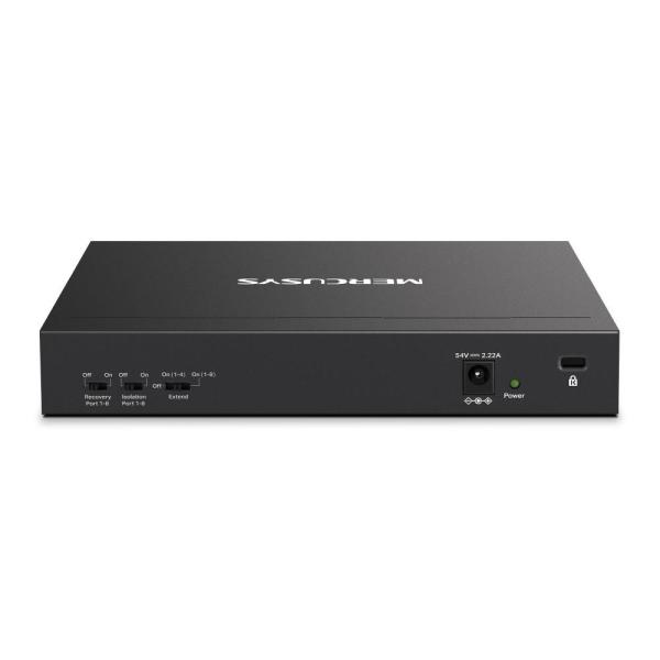 MERCUSYS switch MS110CMP (10x100Mb/ s, 8xPoE+, 115W, fanless)2