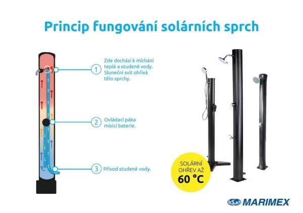 Marimex solární sprcha UNO 35 l3
