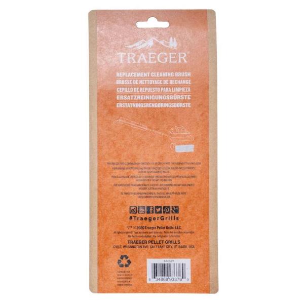 Traeger náhradní hlavice pro čistítcí kartáč (2 kusy)1
