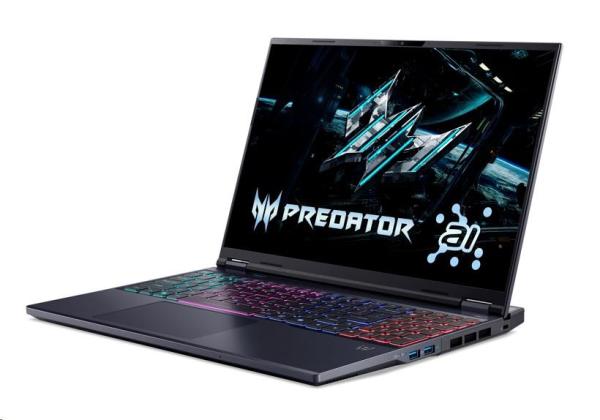 ACER NTB Predator Helios Neo 16 AI (PHN16-73-91XS), Ultra9-275HX, 16"WQXGA, 32GB, 1TB SSD, RTX 5060, Linux, Black2