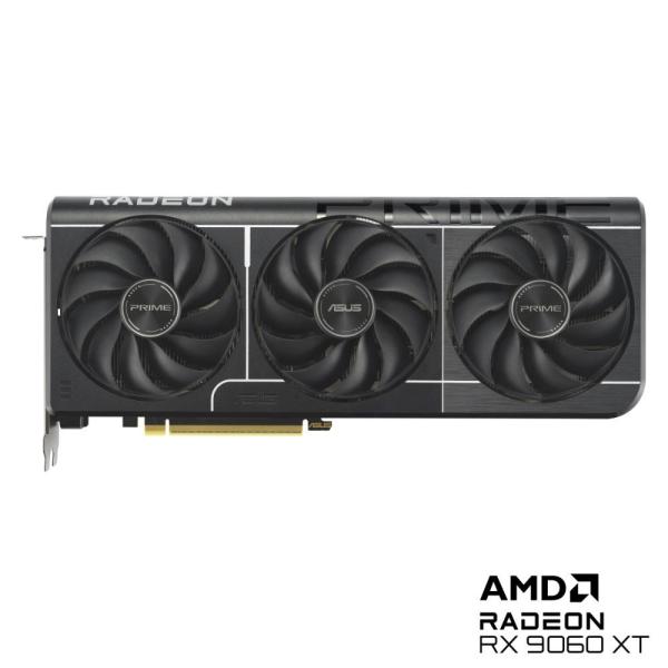 ASUS VGA AMD Radeon RX 9060 XT PRIME OC 16GB,  RX 9060 XT,  16GB GDDR6,  2xDP,  1xHDMI1