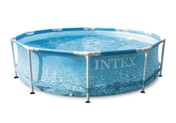 BAZAR - Intex bazén Florida 3, 05x0, 76 m bez příslušenství - motiv BEACHSIDE - Poškozený obal (Komplet)