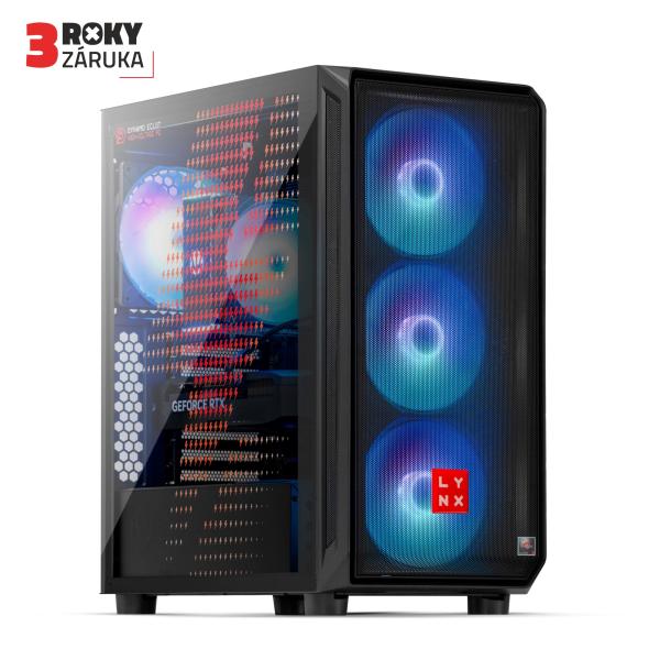 LYNX Dynamo Eclot  Ryzen 7 7800X3D 32GB 1T SSD NVMe RTX 5070 12G W11 Home0