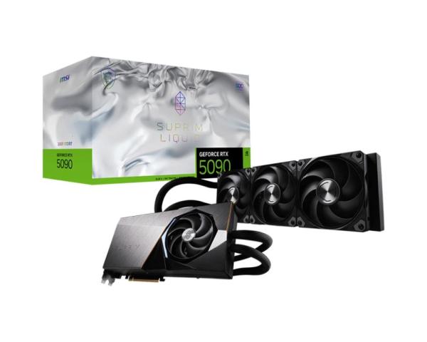 MSI GeForce RTX 5090 SUPRIM LIQUID SOC/ 32GB/ GDDR7