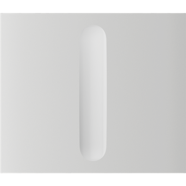 Ajax CenterButton (Dimmer) vertical - Středový kryt stmívatelného tlačítka, vertikální instalace, ústřicová