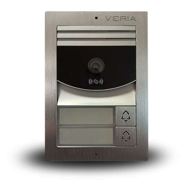 Veria Vstupní kamerová jednotka 802RFID série 2-WIRE s RFID
