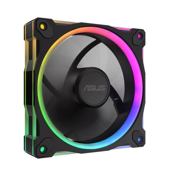 ASUS Ventilátor PRIME MR120 ARGB Reverse,  3x120mm,  černá3