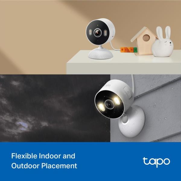 TP-Link Tapo C113 venkovní/ outdoor kamera (3MP,  2K,  1296p,  WiFi,  IR 12m,  microSD)3