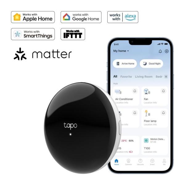 TP-Link Tapo H110 WiFi Chytrý infračervený IoT hub Tapo (2, 4GHz,  BT,  Matter certified)4