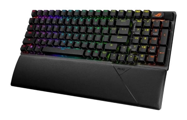 ASUS klávesnice ROG STRIX SCOPE II X,  mechanická,  drátová,  ROG NX Snow V2,  US5