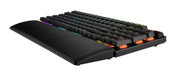 ASUS klávesnice ROG STRIX SCOPE II X,  mechanická,  drátová,  ROG NX Snow V2,  US7