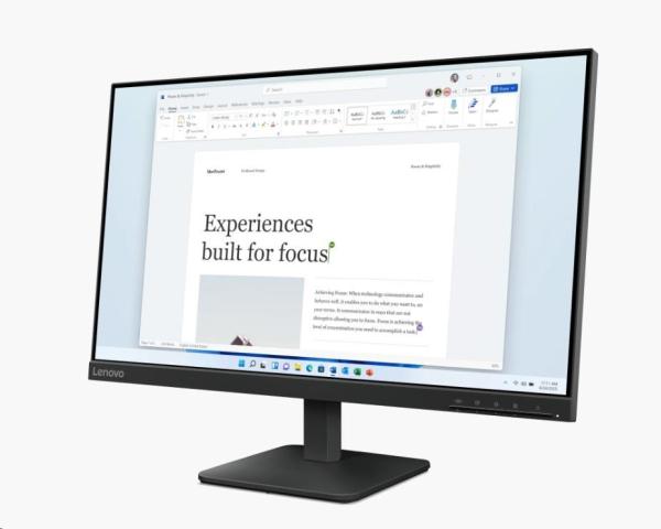 LENOVO LCD L24-4e - 23.8",IPS,16:9,1920x1080,4/6ms,250 cd/m2,1300:1,HDMI.VGA,VESA,3Y0