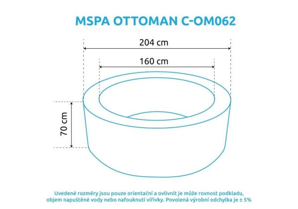 MSPA Ottoman C-OM062 vířivý bazén1