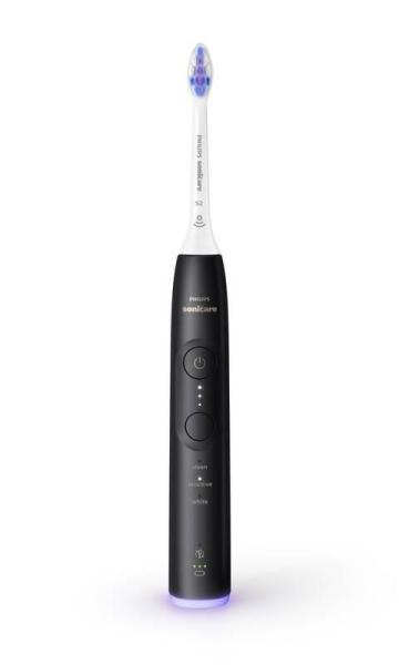 Philips Sonicare 6500 Gentle clean sada elektrických zubních kartáčků,  2 kusy,  černá a bílá2