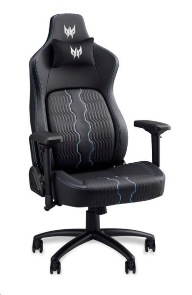 ACER herní křeslo Predator Rift Pro, 4D područky, zádová opěrka, otočná konstrukce, Black1