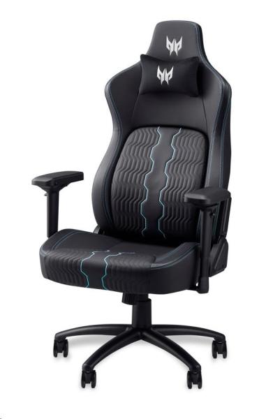 ACER herní křeslo Predator Rift Pro, 4D područky, zádová opěrka, otočná konstrukce, Black2