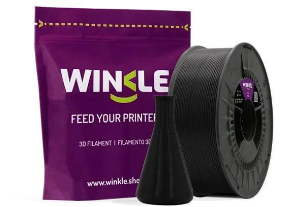 WINKLE PP (POLYPROPYLENE) FILAMENT BLACK 1,75MM 700G1