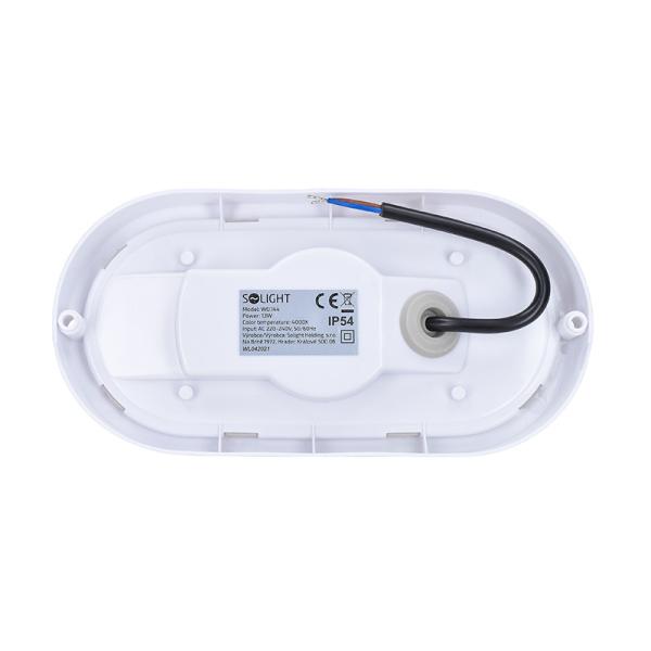 Solight LED venkovní osvětlení oválné,  13W,  910lm,  4000K,  IP54,  21cm0