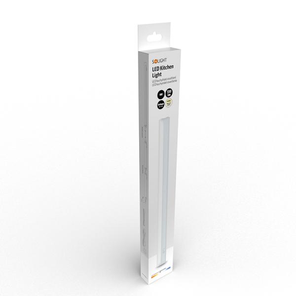Solight LED kuchyňské svítidlo T5,  vypínač,  9W,  4100K,  54cm5