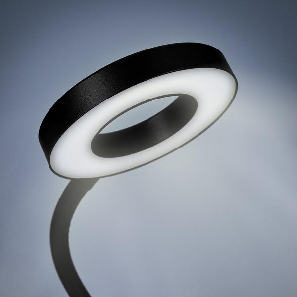 Solight LED stmívatelná stolní lampička s klipem,  300lm,  nastavitelná teplota světla,  USB7