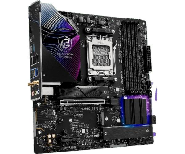 ASRock MB Sc AM5 B850M Riptide WiFi, AMD B850, 4xDDR5, 1xDP, 1xHDMI, WiFi, mATX2